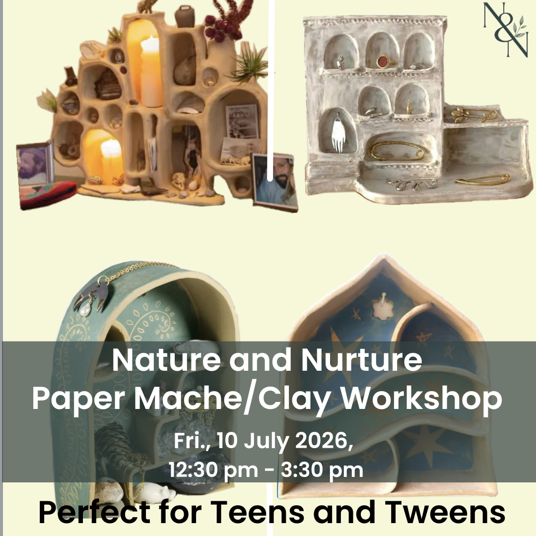 School Holiday Workshop - Papier Mache & Paper Clay Display Niche - Fri 10 July 2026