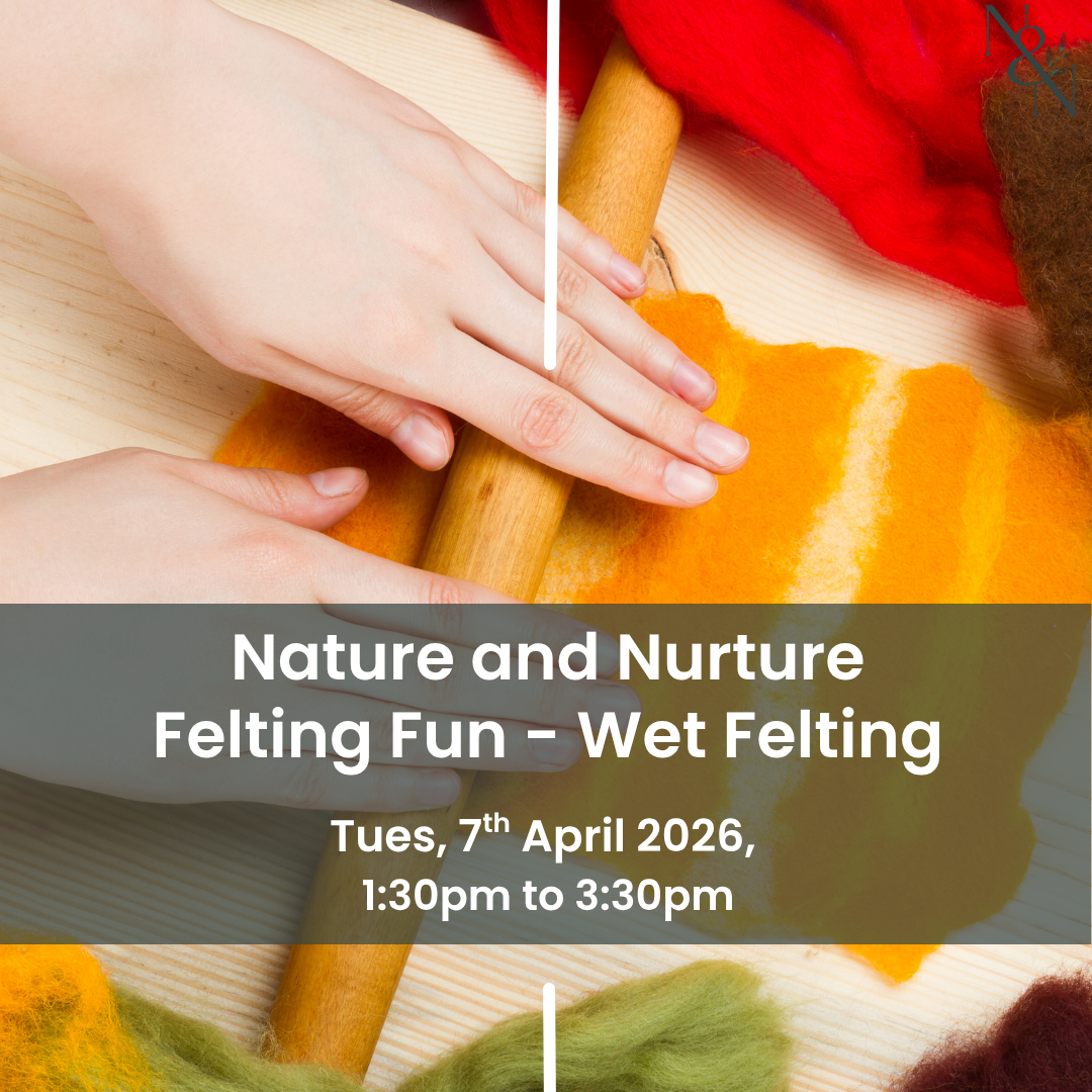 School Holiday Afternoon Workshop - Felting Fun - Wet Felting