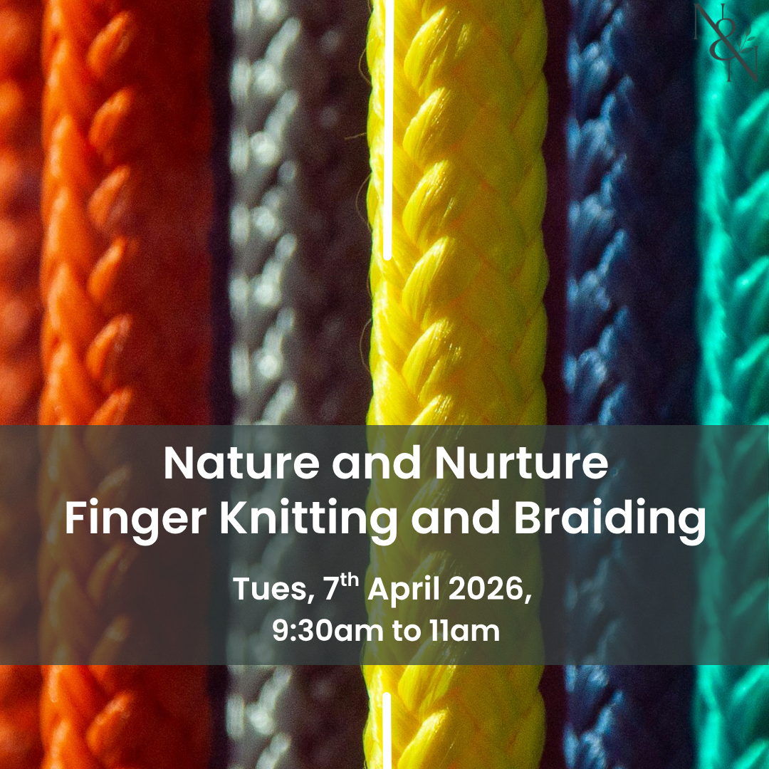 School Holiday Morning Workshop - Finger knitting and braiding