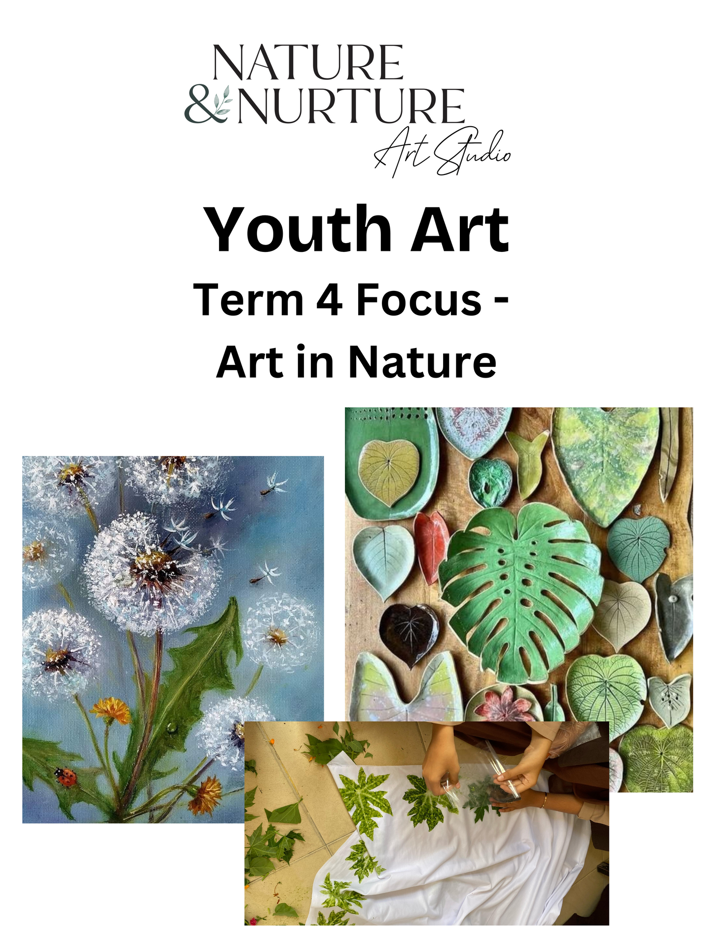 Youth art class - Sibling Rate - Term 4 2025