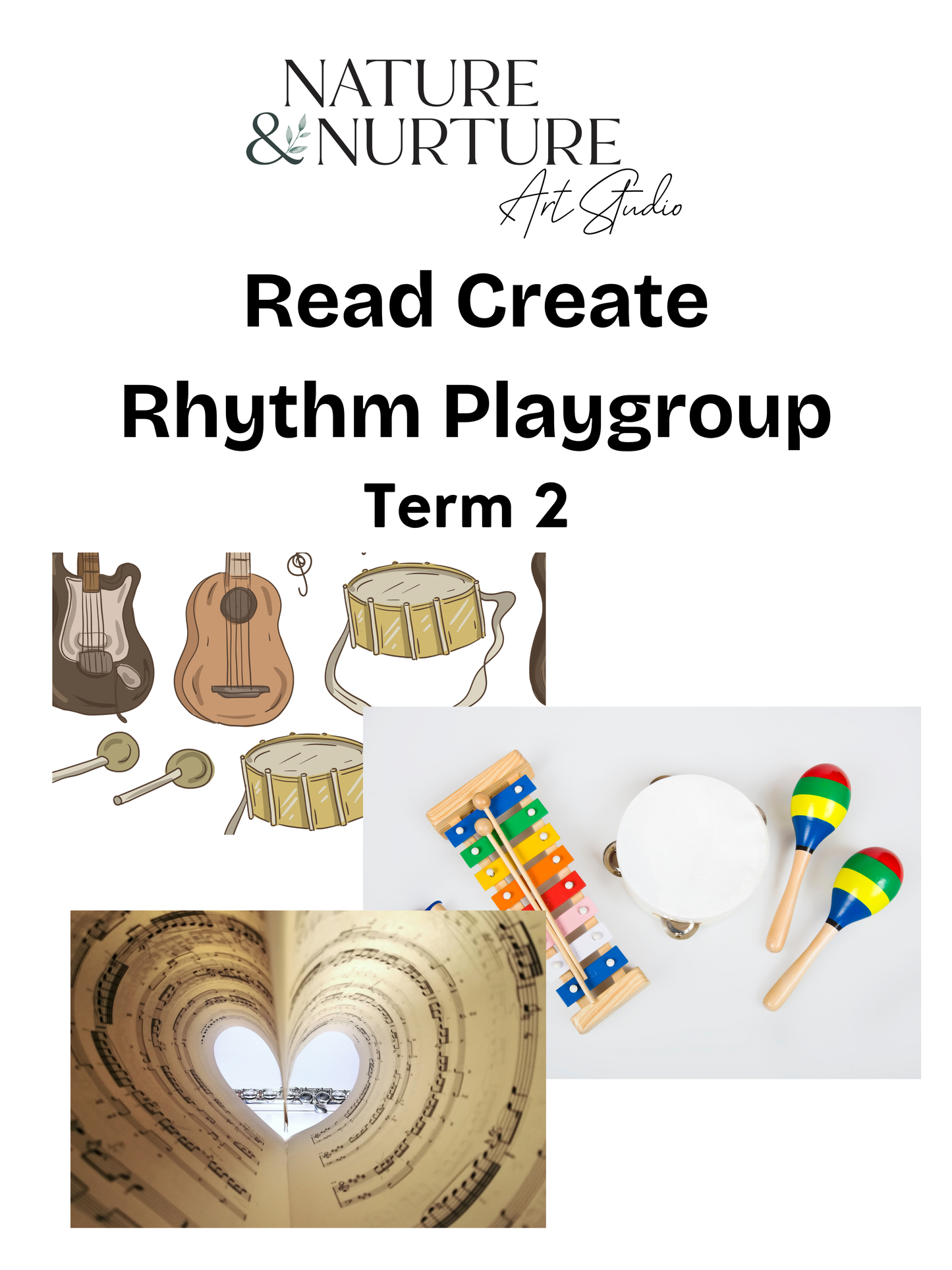 Read, Create, Rhythm Playgroup - Term 2 2026