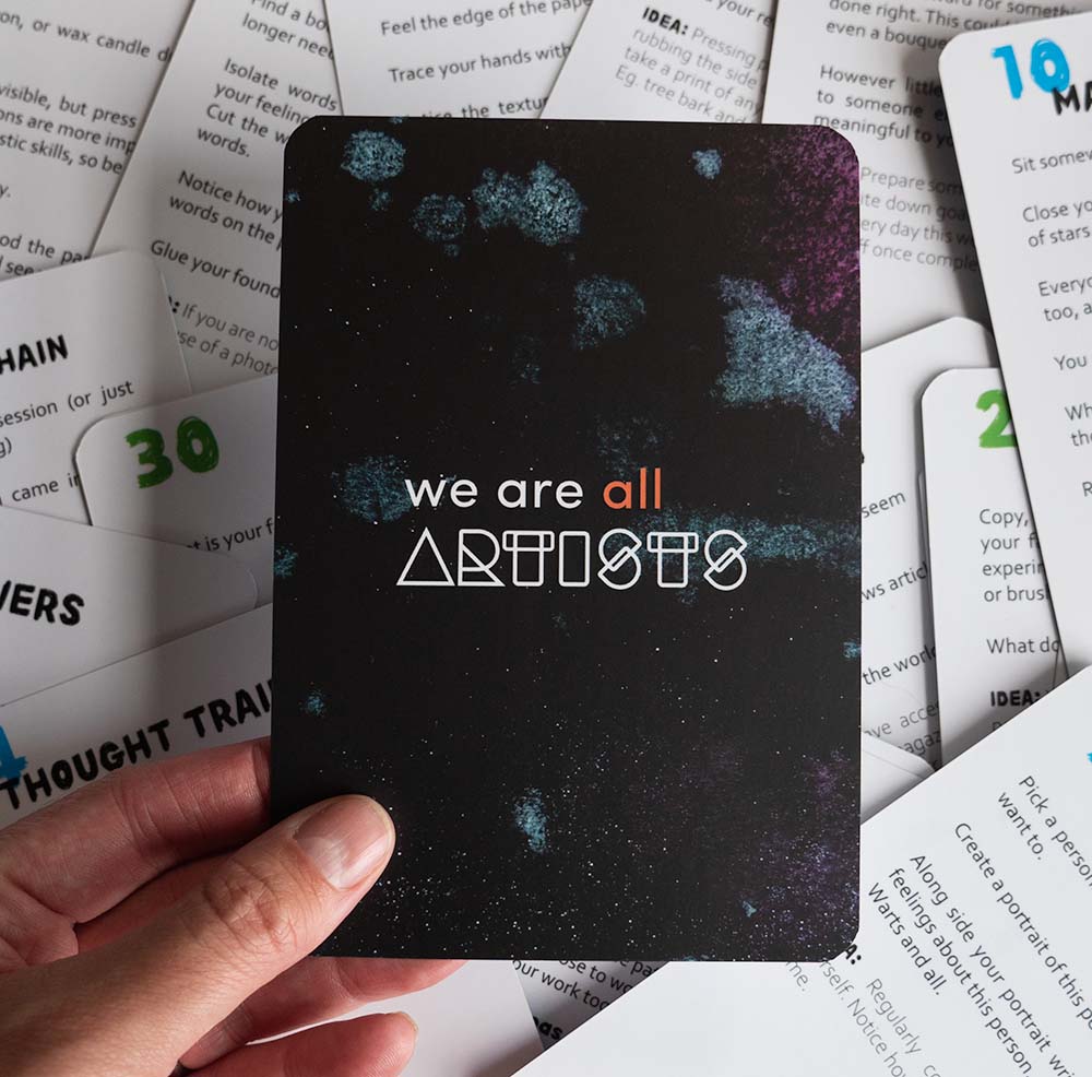 We Are All Artists - Creative Mindfulness Cards