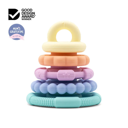 RAINBOW STACKER AND TEETHER TOY